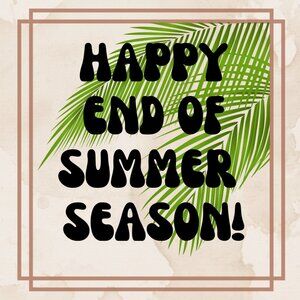 ☀️Happy End of Summer Shopping! 😎